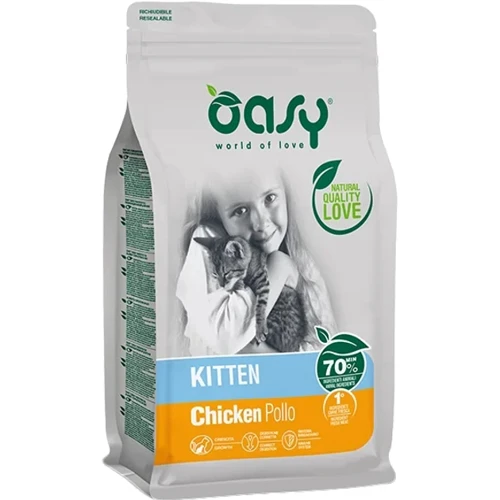 Сухой корм для котят Oasy lifestage kitten 7.5 кг (8053017348230)