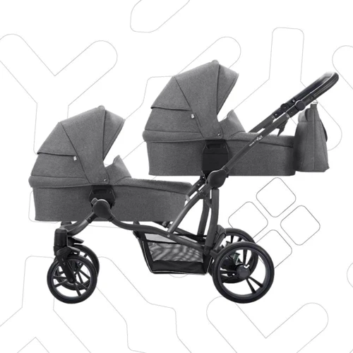 Универсальная коляска для двойни Bebetto B 42 SIMPLY (05) бежевый (505.36.19.005): Пол ребенка мальчик, девочка
