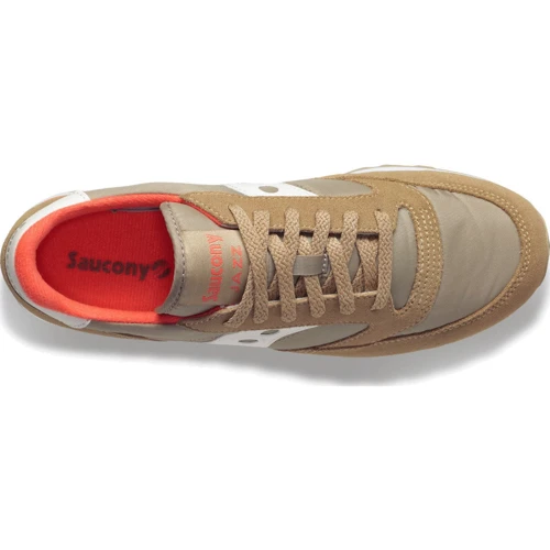 Кроссовки Saucony Jazz Original (2044-643S) 45 (11.5) бежевые натуральная замша всесезон: Вид Кроссовки