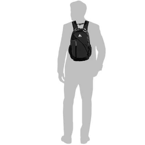 Чоловік рюкзак Onepolar чорний (W1391-black): Застібка Блискавка