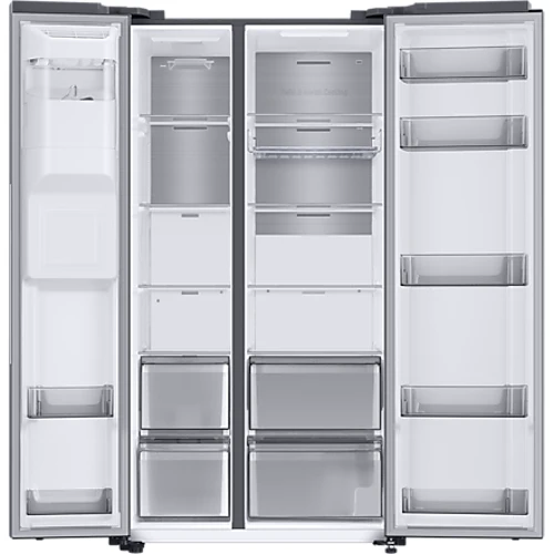 Холодильник Side-by-Side Samsung RS68A8840S9: Расположение морозильной камеры Сбоку