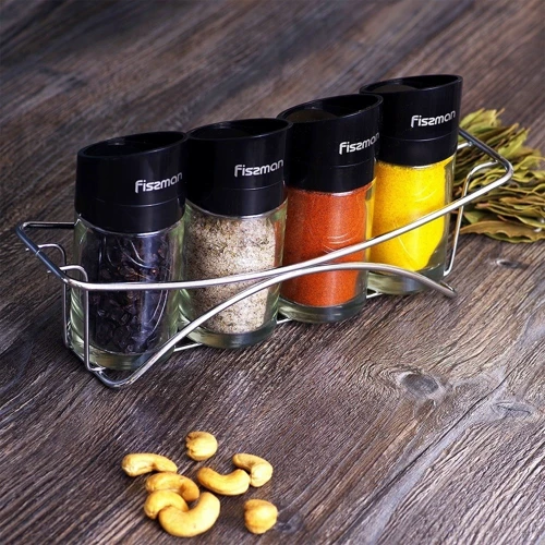 Набір для спецій Fissman 4x100 мл (6431)