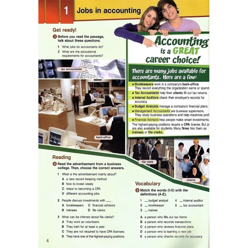 Career Paths: Accounting: Student's Book: Количество страниц 40
