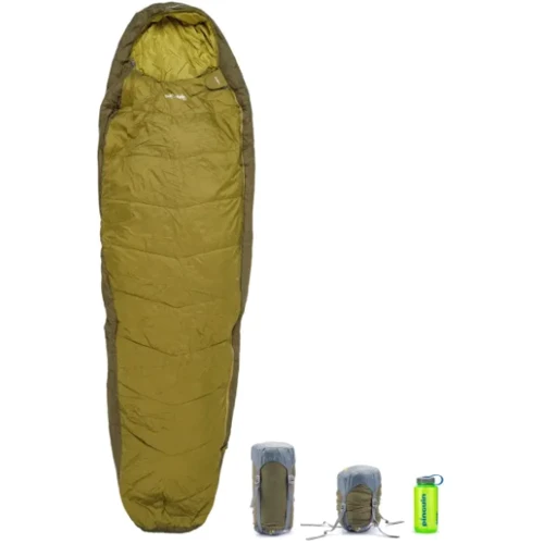 Спальный мешок Pinguin Trekking (1/-5°C) 190 см - Left Zip Khaki (PNG 238341) 2020: Назначение осень/зима/весна