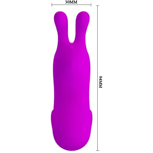 Клиторальный стимулятор на палец Pretty Love - Finger Bunny, BI-014605