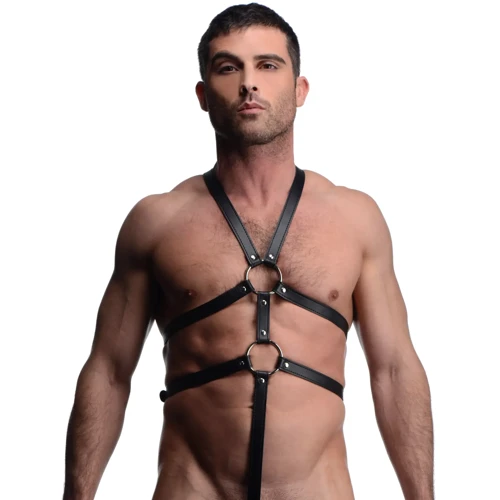 Мужская портупея Strict Male Full Body Harness, S-L