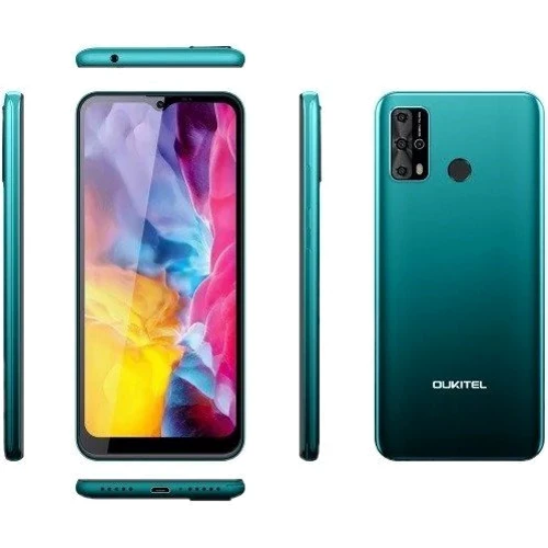 Смартфон Oukitel C23 Pro 4/64GB Green: Дисплей 6.5" IPS (720 x 1600 точек) / 270 ppi