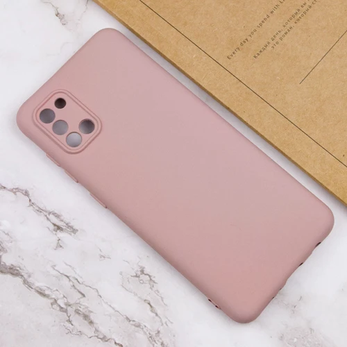 Аксессуар для смартфона Lakshmi Case Silicone Cover Full Camera Pink Sand for Samsung A315 Galaxy A31: Материал силикон
