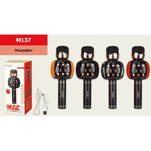 Мікрофон караоке WSTER M137, USB