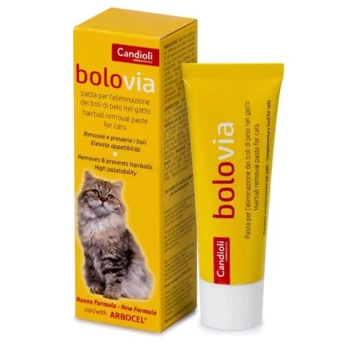 Паста Candioli Bolo Via для выведения шерсти у котов 50 г (PSE4485)