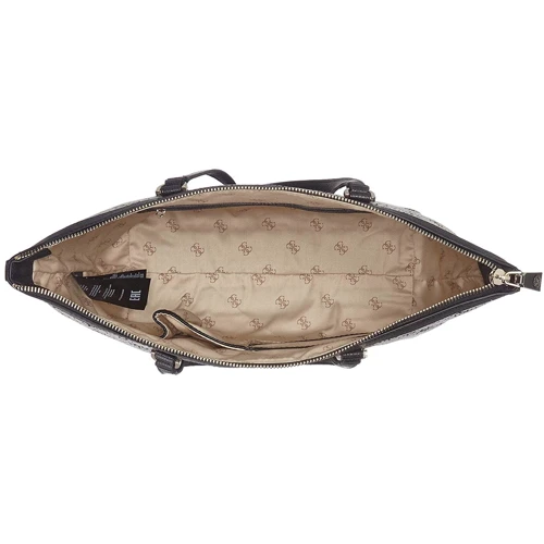 Женская сумка тоут Guess Vintage серая (HWSG7304230-BLA): Фактура Матовая, Тканая