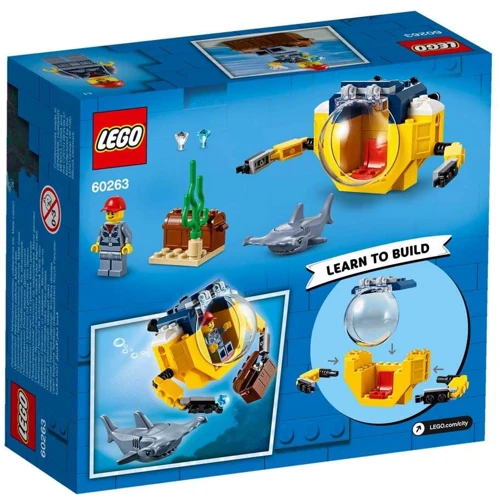 Конструктор LEGO City Океан: мини-подлодка (60263)