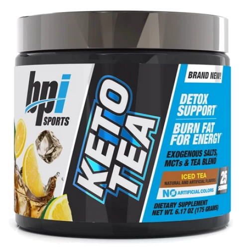 Жиросжигатель BPI Keto Tea 175 g /25 servings/ Iced Tea