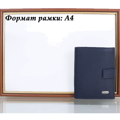 Мужское портмоне Canpellini синее (SHI506-241): Формат кошелька Вертикальный