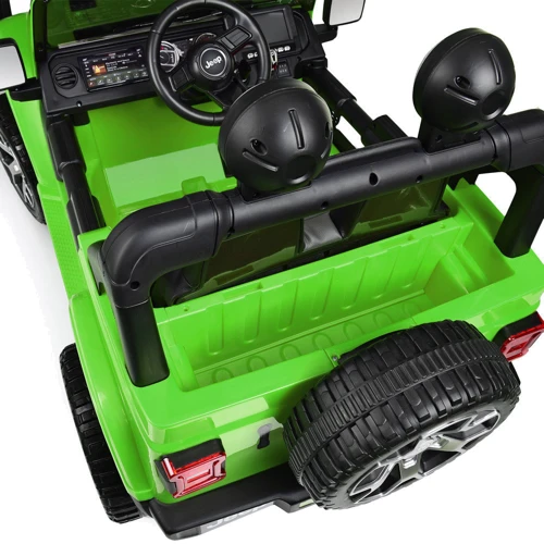 Дитячий електромобіль Джип Bambi Racer, салатовий (M 4176EBLR-3): Матеріал коліс EVA