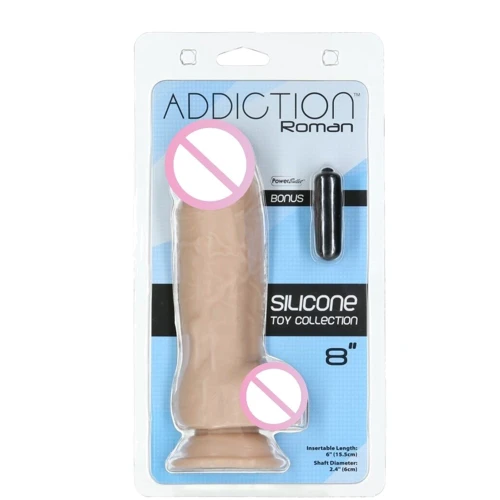 Фаллоимитатор ADDICTION - Roman – 8” Girthy Dong