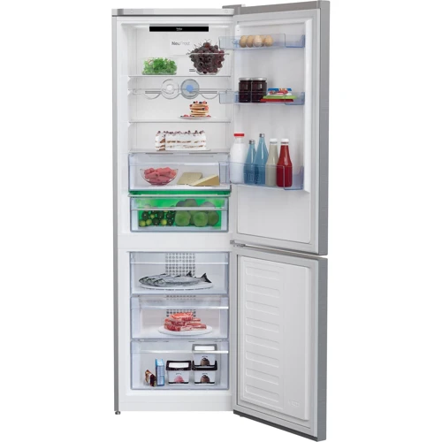 Холодильник Beko RCNE366E40ZXBN: Объем холодильной камеры, л 215