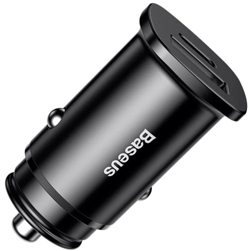 Зарядний пристрій Baseus Car Charger USB+USB-C Square Metal 30W Black (CCALL-AS01): Особливості USB-C, Быстрая зарядка