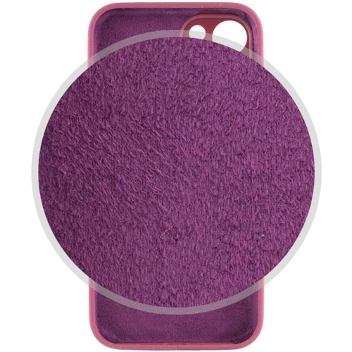 Чехол для iPhone Mobile Case Silicone Case Full Camera Protective Plum for iPhone 15: Материалы Силикон