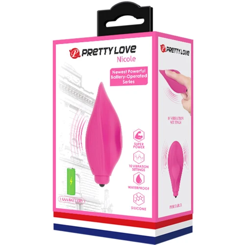 Клиторальный вибратор Pretty Love Nicole Magenta