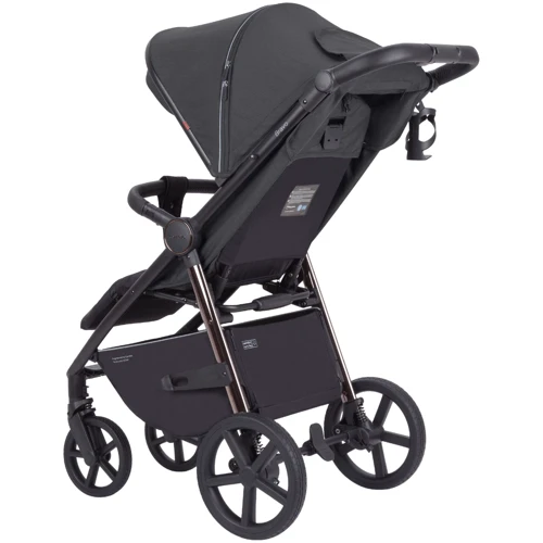 Коляска прогулочная Carrello Bravo CRL-5515 Storm Grey 2024 NF (CRL-5515 Storm Grey NF): Материал колес резина