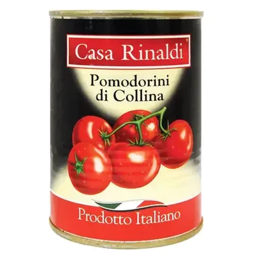 Томаты Casa Rinaldi маленькие в собственном соку 400 г (8006165388412)