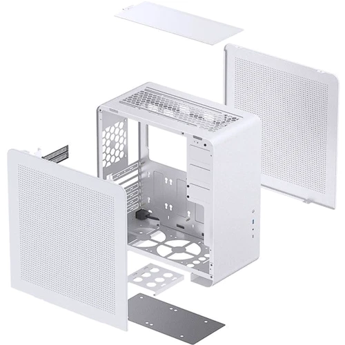 Корпус Jonsbo U4 PRO MESH White фото 12