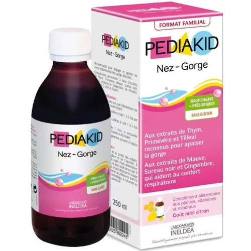 Pediakid Nose Throat Family Size Сироп горло-нос для детей 250 мл