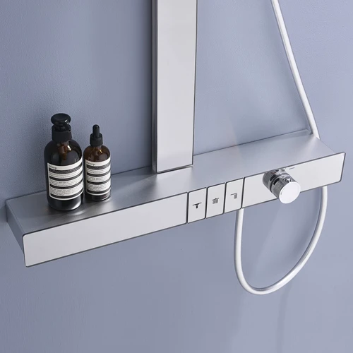 Душевая система Lefton Thermostatic Shower System with Rainfall Showerhead & Digital Temperature Display-RSS2301 Chrome: Назначение смесителя Для ванны