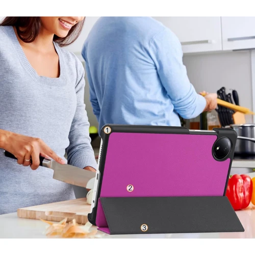 Аксессуар для планшетных ПК BeCover Smart Case Purple for Xiaomi Redmi Pad SE 8.7 (711916) фото 8