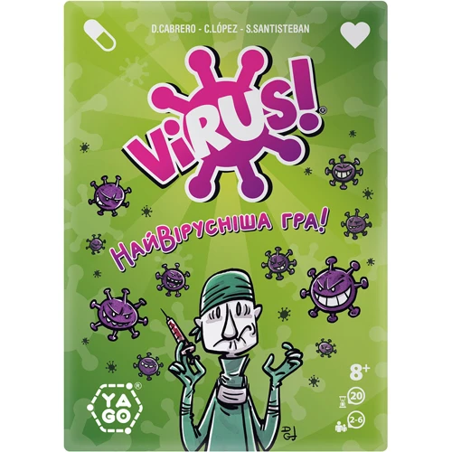 Настільна гра YaGo - Virus (80987)