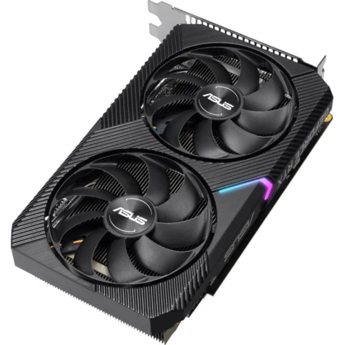 Видеокарта ASUS GeForce RTX2060 6144Mb DUAL OC MINI (DUAL-RTX2060-O6G-MINI): Разрядность шины памяти, бит 192