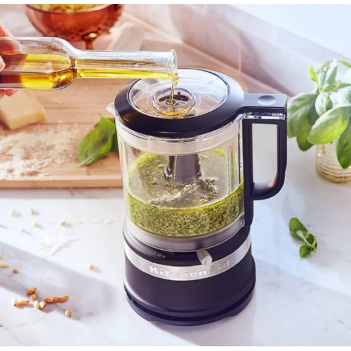Кухонный комбайн KitchenAid 5KFC0516EOB: Материал чаши пластик