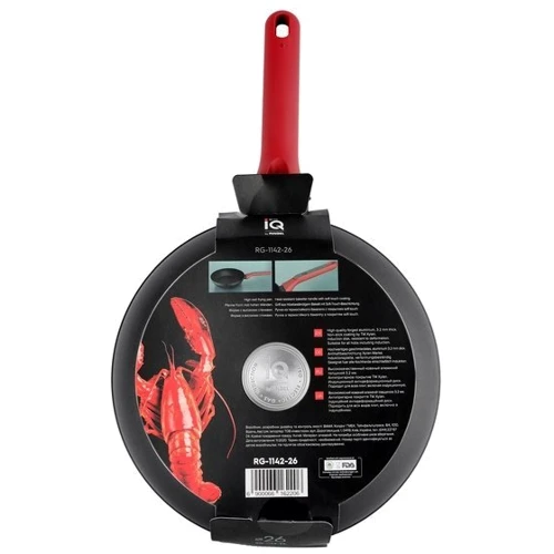 Ringel IQ Be Tasty 26 см (RG-1142-26): Материал корпуса кованый алюминий
