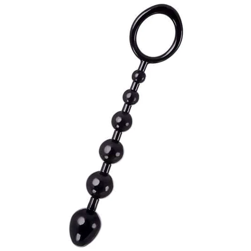 Анальная цепочка Toyfa A-Toys Anal Beads S-Seiz, черная