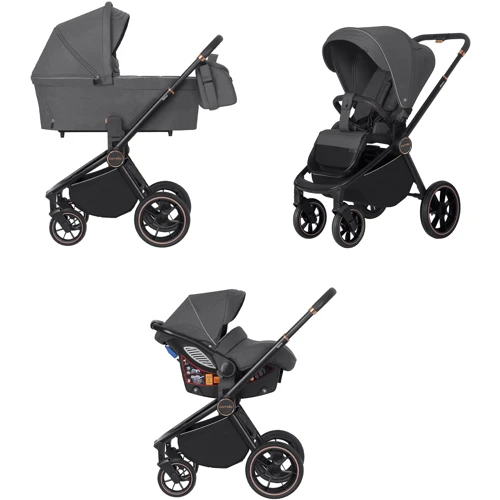 Универсальная коляска 3 в 1 Carrello Epica Iron Grey (CRL-8511/1 Iron Grey/G)