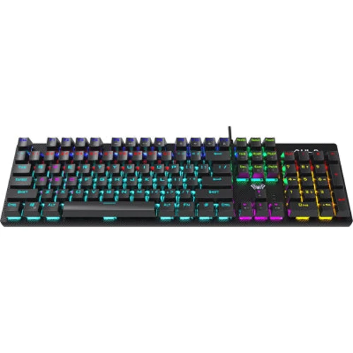Клавиатура Aula S2022 Keycap KRGD Blue USB UA Black (6948391240527): Интерфейс подключения USB