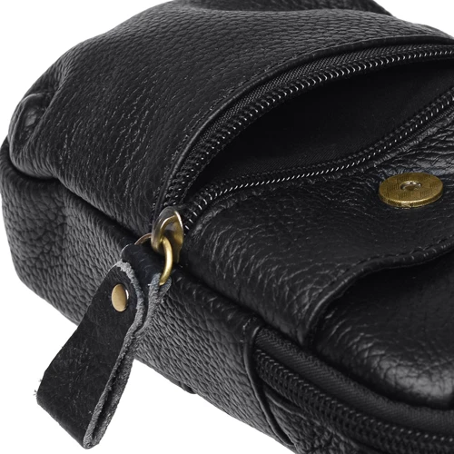 Чоловіча сумка через плече Keizer чорна (K11024-black): Тип Сумки