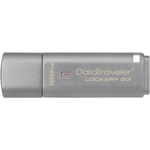 USB-флешка Kingston 128GB DataTraveler Locker+ G3 USB 3.0 Grey (DTLPG3/128GB)