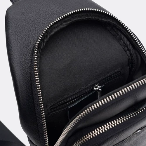 Мужская сумка-слинг Ricco Grande черная (K16226bl-black): Тип Сумки