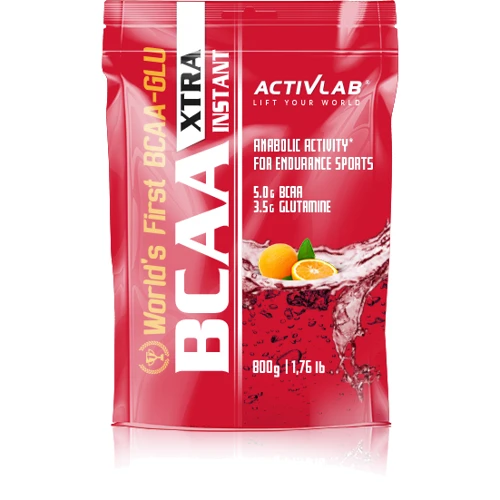Аминокислота для спорта Activlab BCAA Xtra Instant 800 g /80 servings/ Orange