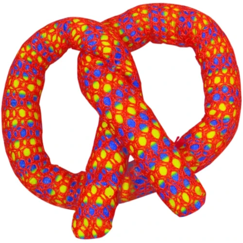 Іграшка для кішок Petstages Сатніп Plaque Away Pretzel Org Претцель з котячою м'ятою Червона (pt333)