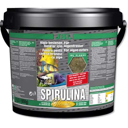 Корм JBL Spirulina для рыб спирулина 5.5 л (3000300)