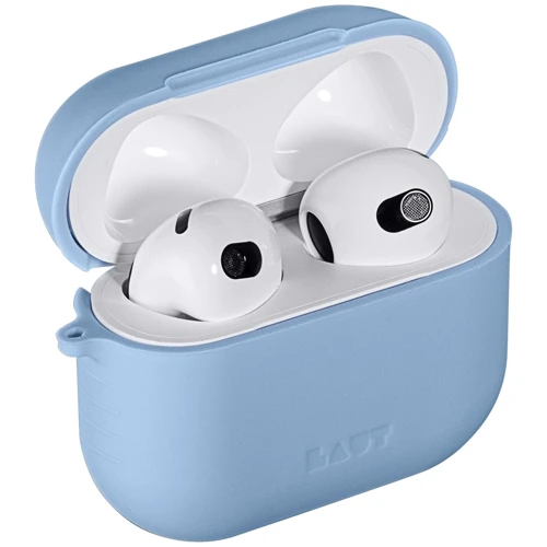 Чехол для наушников LAUT POD with Powder Blue (L_AP4_POD_PB) for Apple AirPods 3 фото 2
