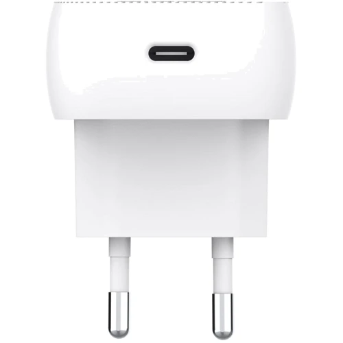 Зарядное устройство Playa by Belkin USB-C Wall Charger 18W White (PP0001VFC2-PBB): Особенности Быстрая зарядка, USB-C, Power Delivery (PD)