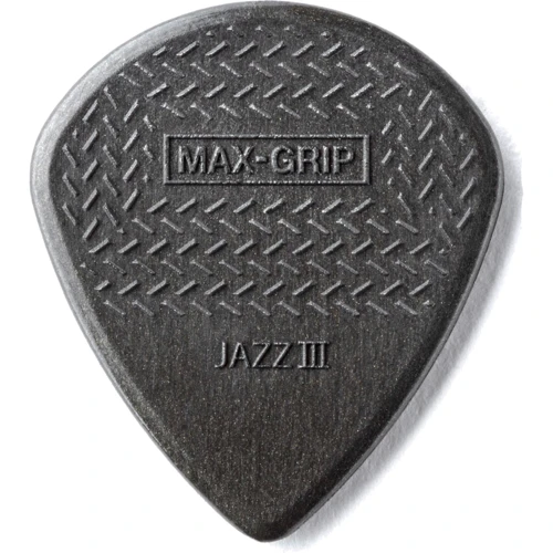 Медіатор Набор медиаторов Dunlop 471R3C Refill Nylon Jazz Max Grip: Форма медіатора Jazz