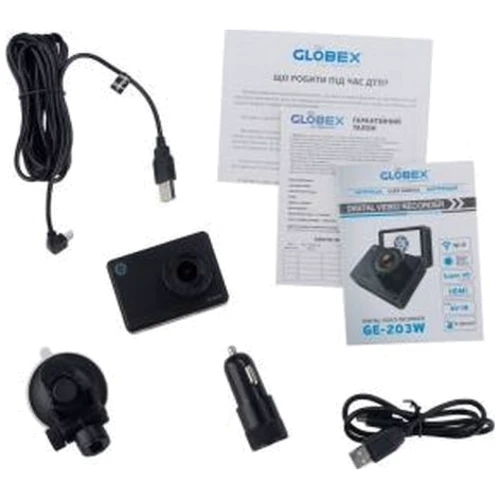 Globex GE-203W: Активация записи Автоматически и вручную