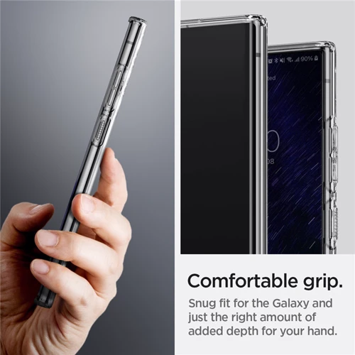 Аксессуар для смартфона Spigen Liquid Crystal Clear (ACS03912) for Samsung S908 Galaxy S22 Ultra: Тип накладка на заднюю часть