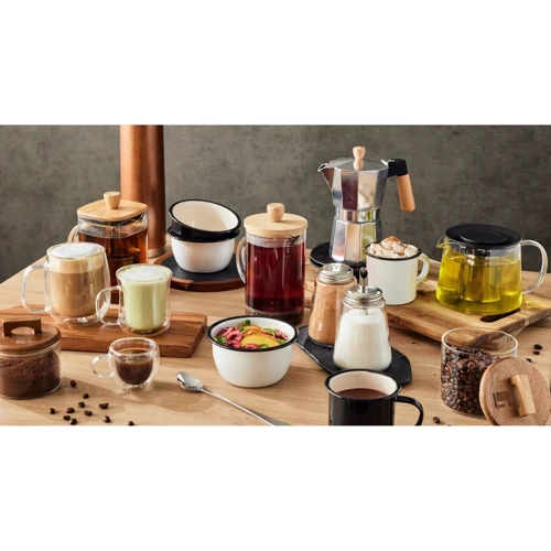 Чайник для заваривания Bergner Coffee & tea lovers BG-38352-MM 1.2 л (00000025202): Цвет прозрачный