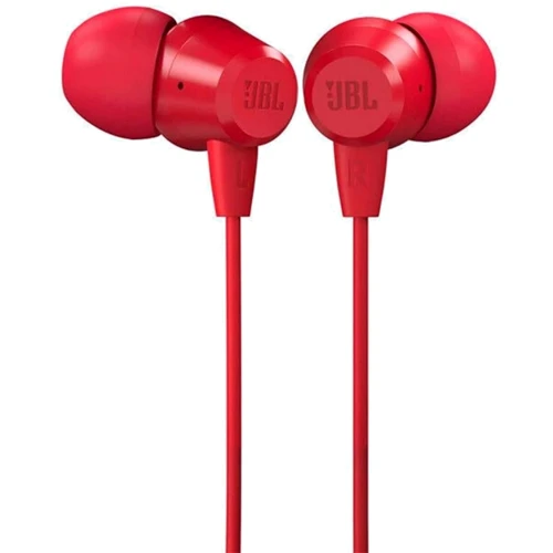 Навушники JBL C50HI Red (JBLC50HIRED): Тип конструкції вакуумные